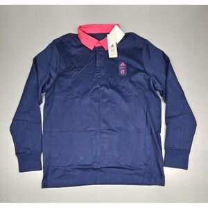 Adidas St Louis City SC MLS Men's Size Small. MLS Travel Blue Polo Shirt.‎